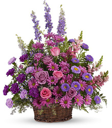 Gracious Lavender Basket from In Full Bloom in Farmingdale, NY